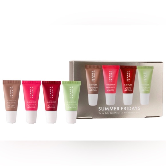 Summer Fridays Other - Summer Fridays The Lip Butter Balm Minis